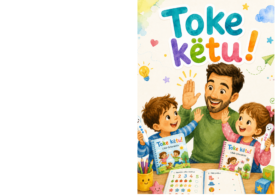 Toke këtu! — Kopertina